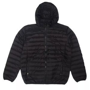 Ruxen Black Puffer Jacket